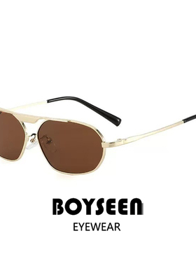 赛博金属未来感太阳镜男女