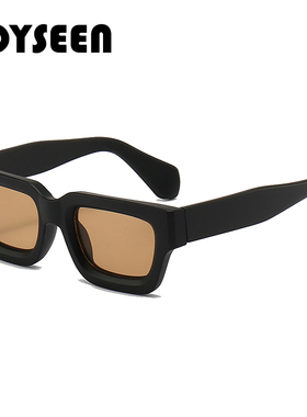 嘻哈朋克复古小框墨镜男可配近视