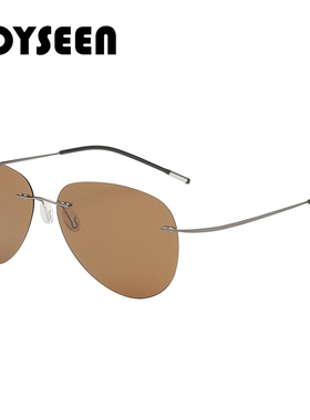 纯钛偏光开车专用墨镜男女