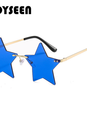 星星眼镜搞怪万圣节墨镜