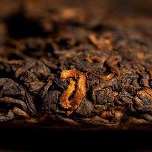 7周年庆典 感恩回馈 普洱茶熟茶饼茶357克 8年陈高黎贡山古树纯料 - 图2