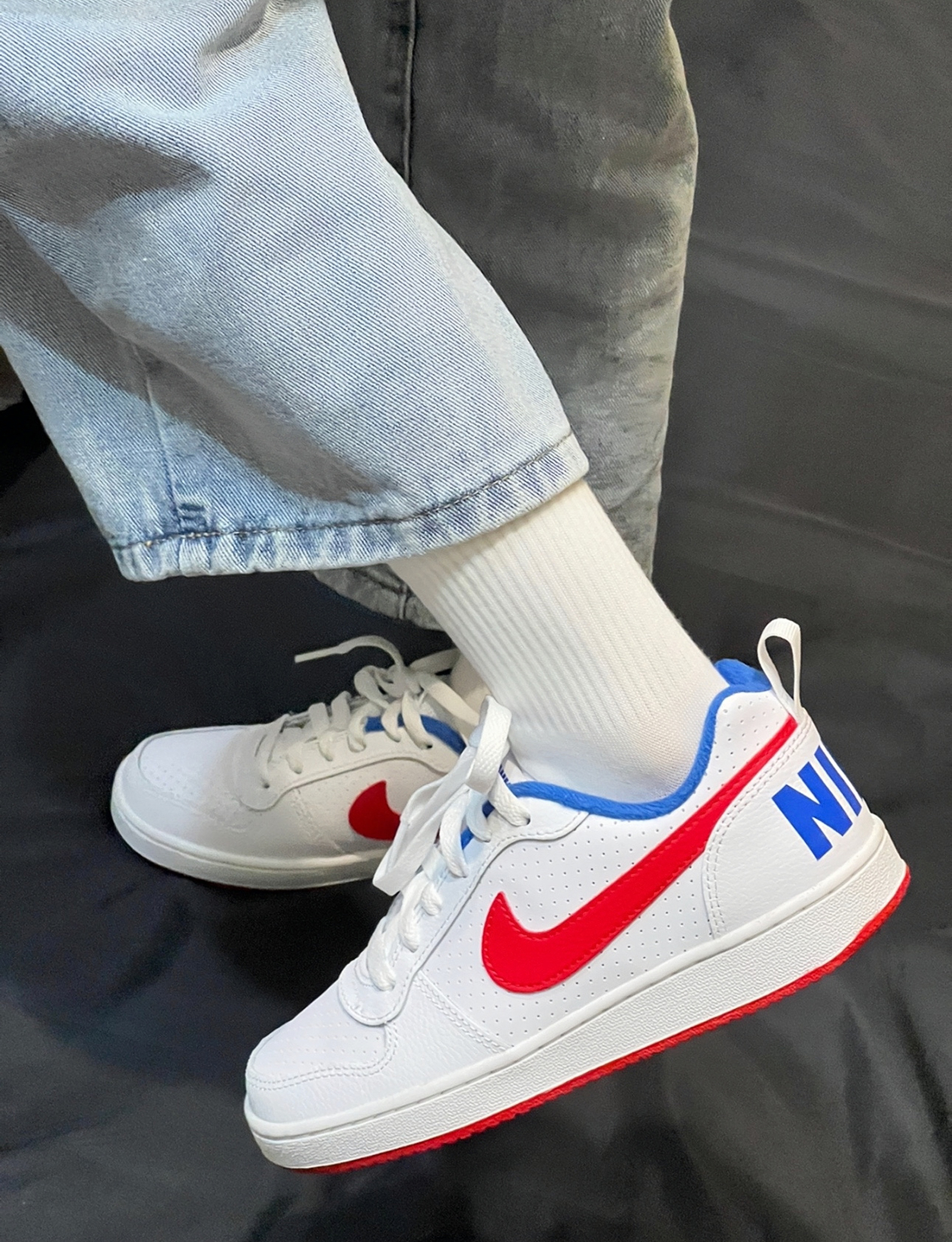 Nike/耐克Court Borough Low低帮复古经典女子休闲板鞋DM2420 - 图2