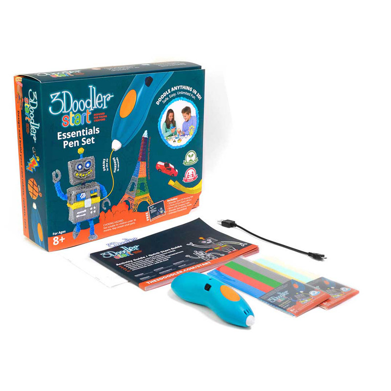 美国3Doodler Start 3D立体画笔涂鸦打印笔 kid 儿童学生安全版 - 图1