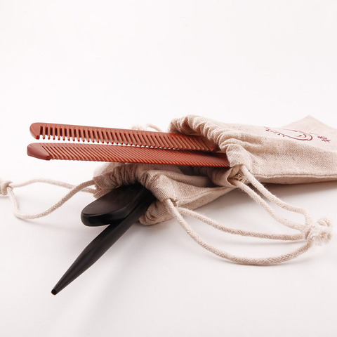 理发平头梳子女家用男士专用梳防美发电木梳子静电尖尾梳造型头梳