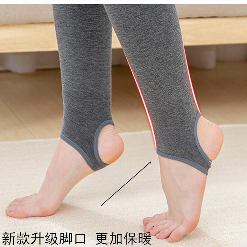 外穿加肥加大码200斤高腰保暖棉裤 绒汇打底裤