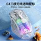 Langtu Universal USB7 Transparent Gaming Wireless Dual Mode
