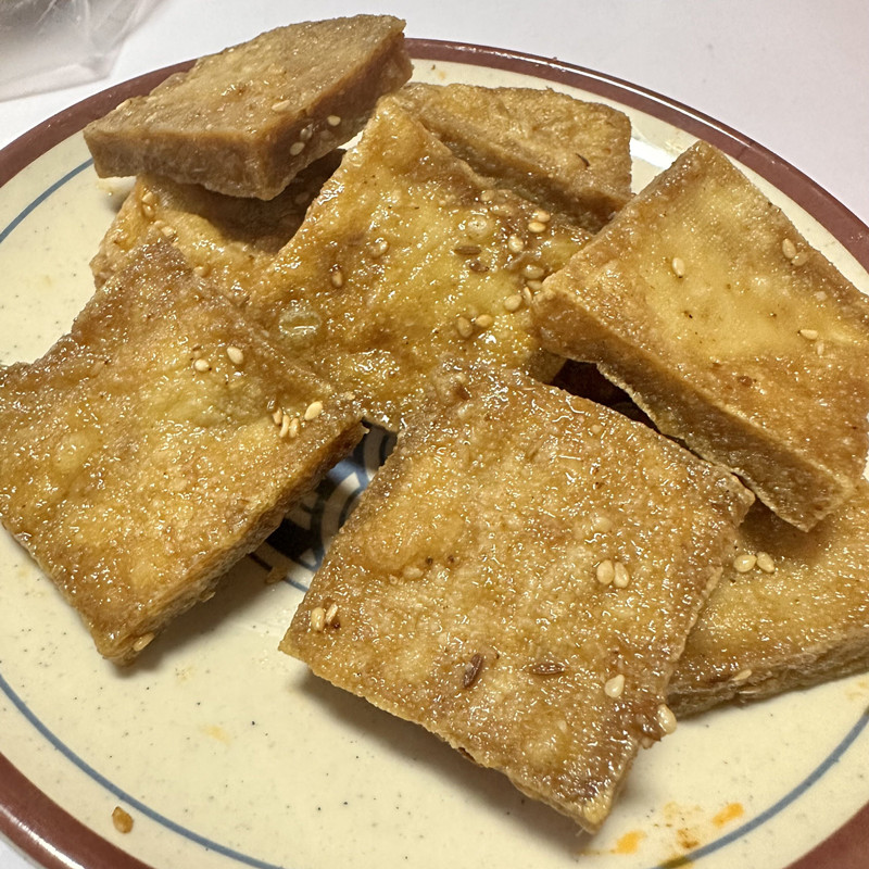 正宗高碑店特产即食卤味豆制品孜然豆腐干香辣豆干香干子零食小吃 - 图2