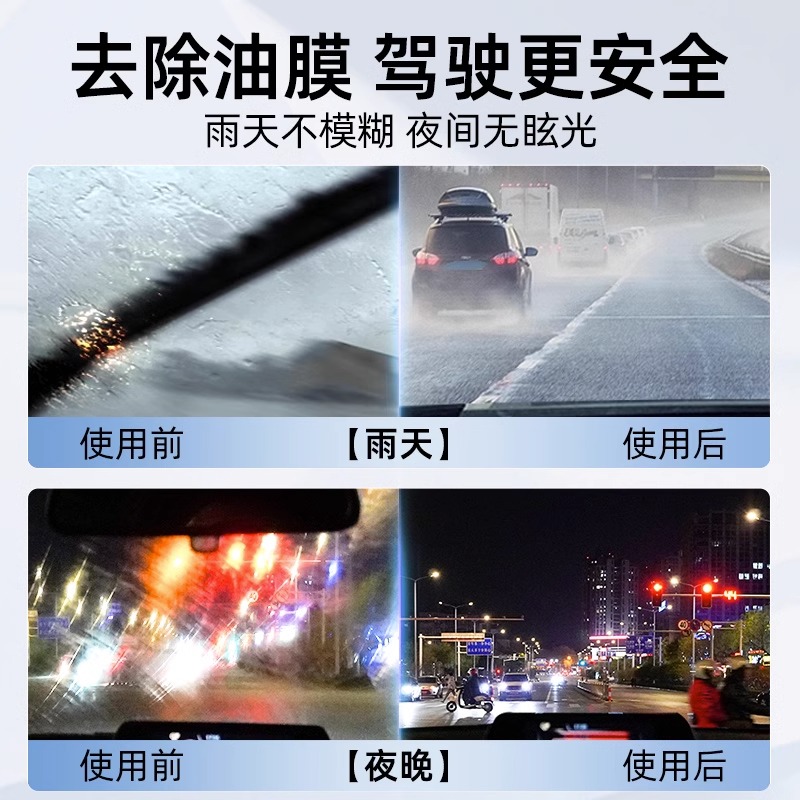 玻璃水汽车去油膜四季通用车用雨刮器玻璃水浓缩液强力去污夏季-图2