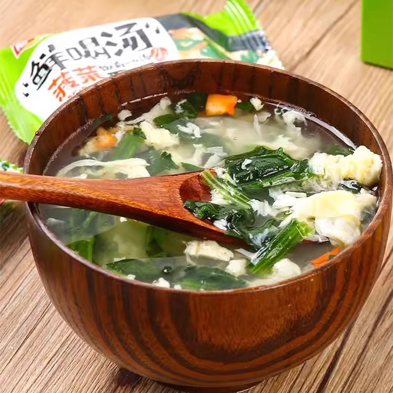 阿一波蛋花汤速食鲜蔬芙蓉紫菜蔬菜汤冲泡即食小包早餐汤料包