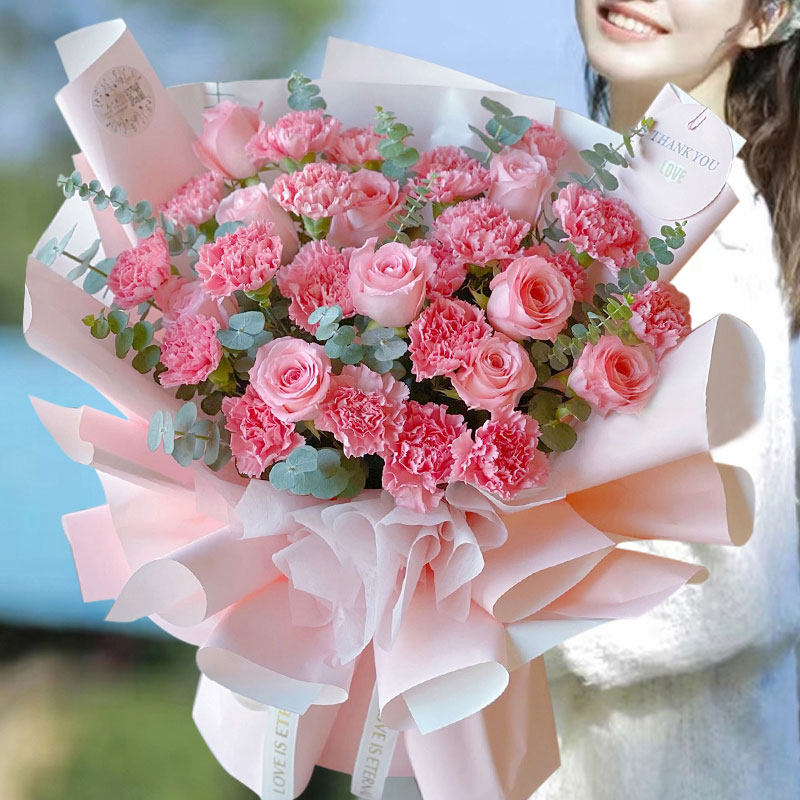 全国鲜花速递同城康乃馨香水百合花束北京广州上海西安生日配送店,淘宝优惠券,粉丝福利购,淘宝优惠卷