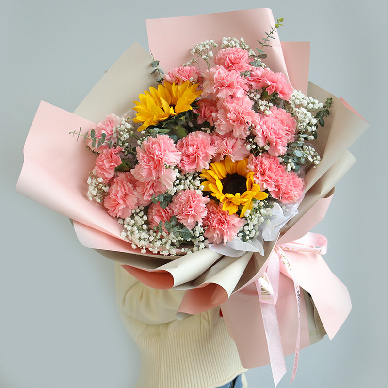 全国鲜花速递同城康乃馨香水百合花束北京广州上海西安生日配送店,淘宝优惠券,粉丝福利购,淘宝优惠卷