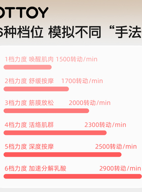 YOTTOY便携mini口袋筋膜枪静音