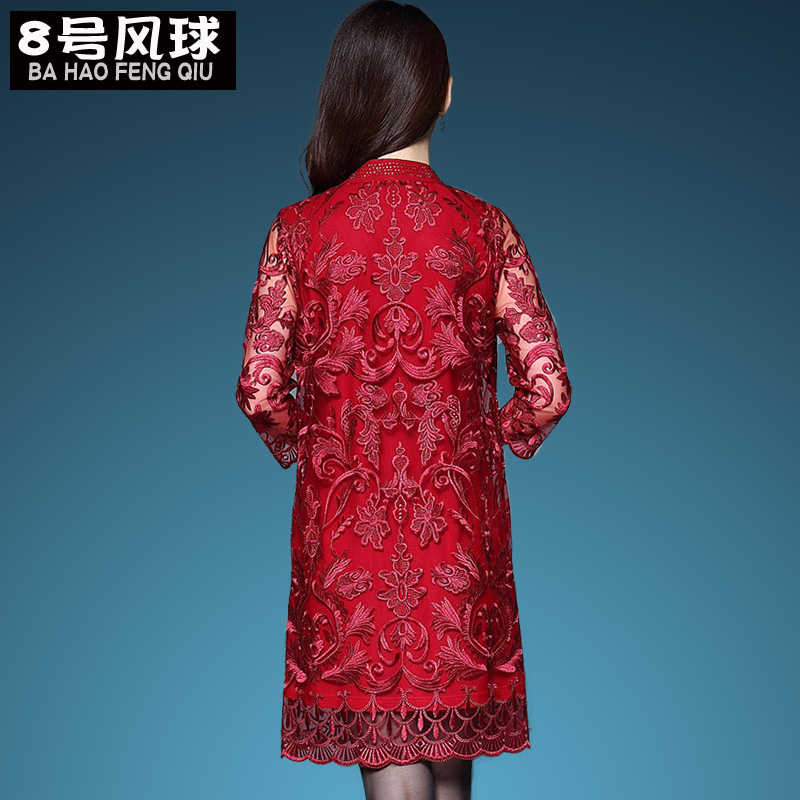 参加婚礼宴会衣服新娘母亲女儿结婚妈妈穿的礼