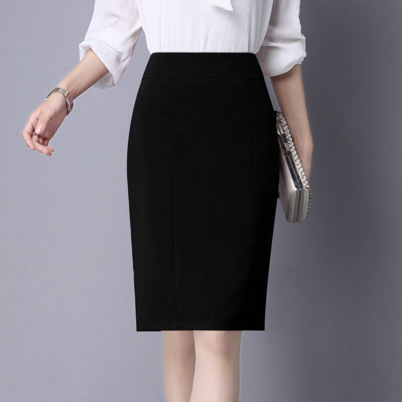 中长款职业工装裙女半身ol包臀裙 愈美服饰半身裙