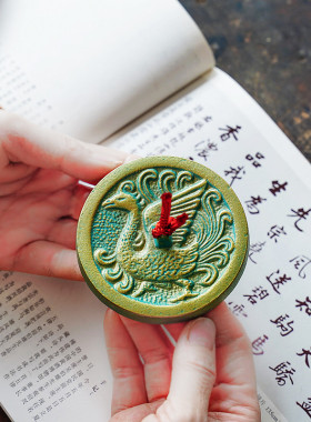 祥瑞凤凰南部铁器摆件书房