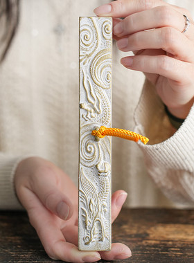 生肖龙年书房摆件镇纸南部铁器