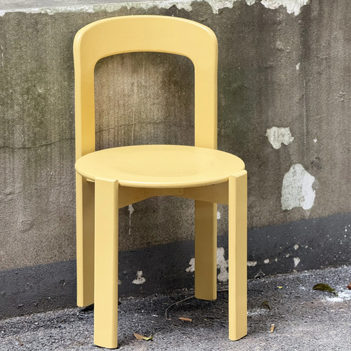 多巴胺家用彩色餐椅复古靠背书桌椅字中古风网红简约REY椅雷伊椅 - 图2