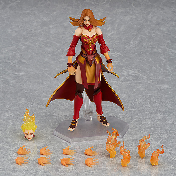 【孩仕宝】玩具模型 figma 338刀塔2 Dota2莉娜 Lina可动人偶-图3