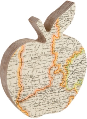 bombus实木苹果手工摆件英国原装