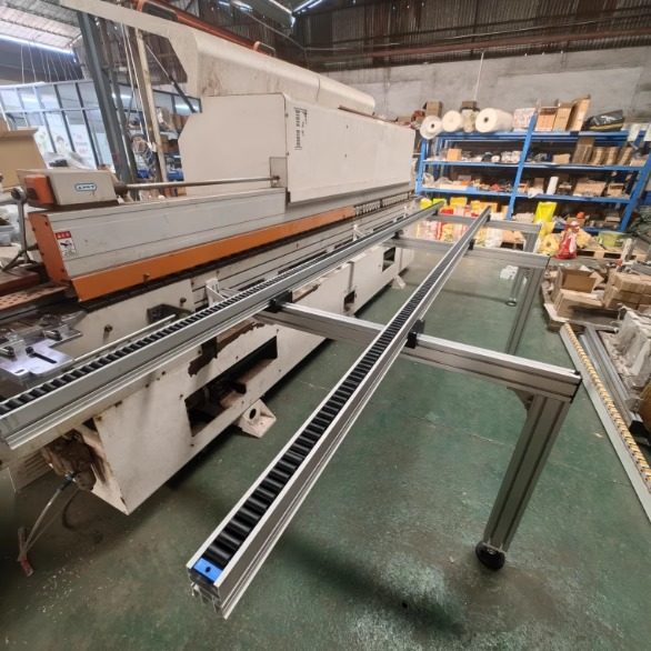 封边机流利条支架钣金窄条大板铝合金流利条支架轮货架输送架,淘宝优惠券,粉丝福利购,淘宝优惠卷