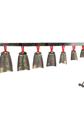 中式风合金乐器双层婚庆影视道具