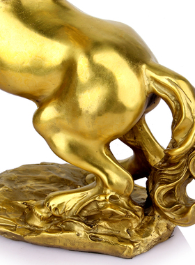 十二生肖马到成功酒柜装饰品