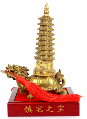 铜龙龟九层铜塔文昌塔