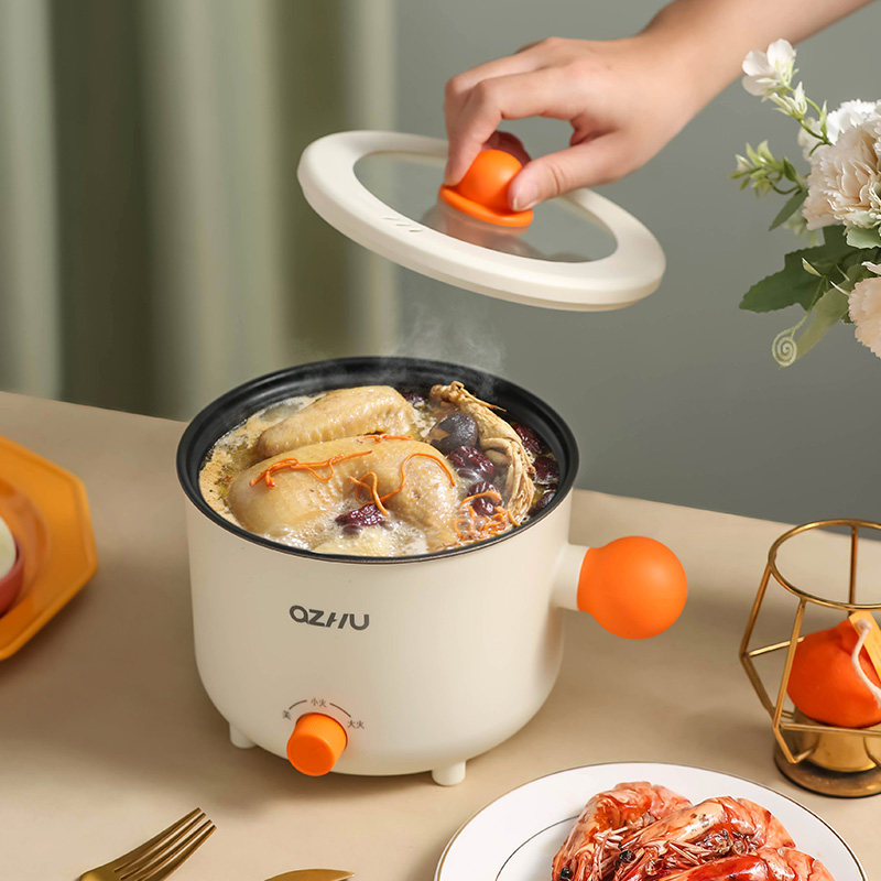 电煮锅迷你泡面锅宿舍学生多功能家用小锅小型电热火锅单人小电锅,淘宝优惠券,粉丝福利购,淘宝优惠卷