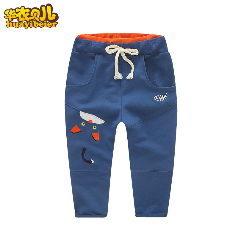 童褲兒童裝薄棉寶寶休閒褲子男童長褲春秋裝新款3-7歲a