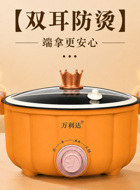 多功能插电微压锅智能电热电炒锅