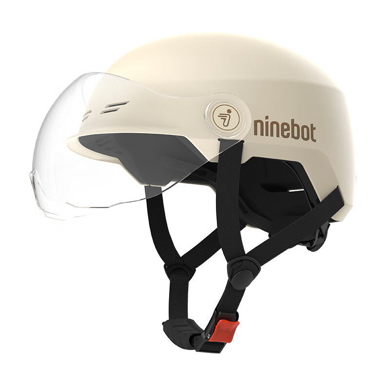 九号Ninebot骑行半盔3C头盔电动自行车男女成人便携运动安全保护 - 图0