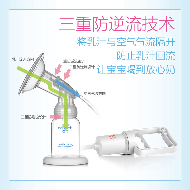 中亲手动式孕产后产后dp20吸奶器 中亲吸奶器