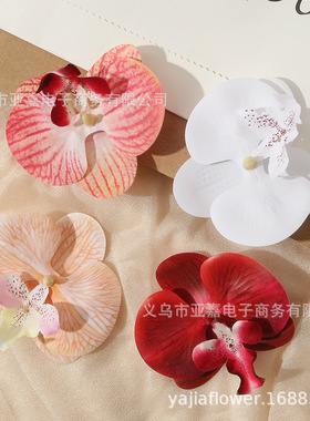 假花兰仿真花高级感逼真胶片手感