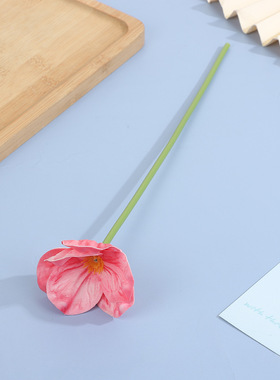 PU虞美人仿真花高级感逼真婚礼