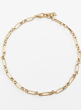 太阳花叠戴项链女夸张锁骨链