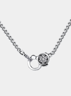 宝石古巴手链Goodart银百搭通用