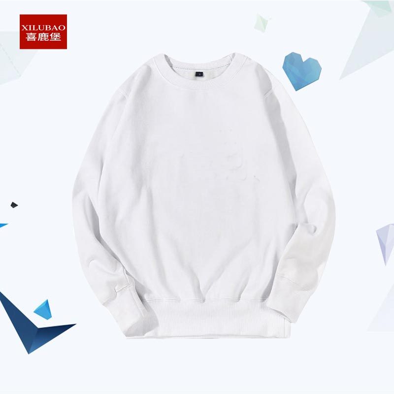 喜鹿堡圆领薄款来图一件起订卫衣 喜鹿堡卫衣