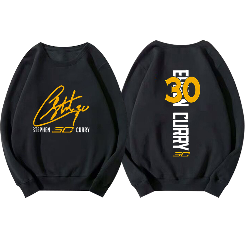 库里上衣服男勇士队30号篮球卫衣 喜鹿堡卫衣