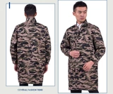 Камуфляжная униформа медсестры для работы подходит для мужчин и женщин, длинный водонепроницаемый нагрудник, увеличенная толщина