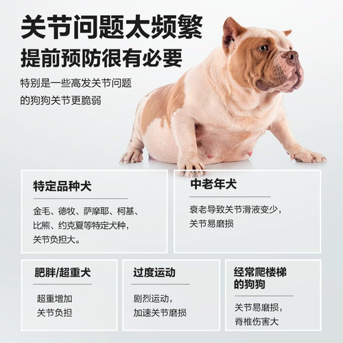 【顺丰极速达】卫仕犬鲨鱼软骨素关节舒乳钙片微量元素复合维生素 - 图3