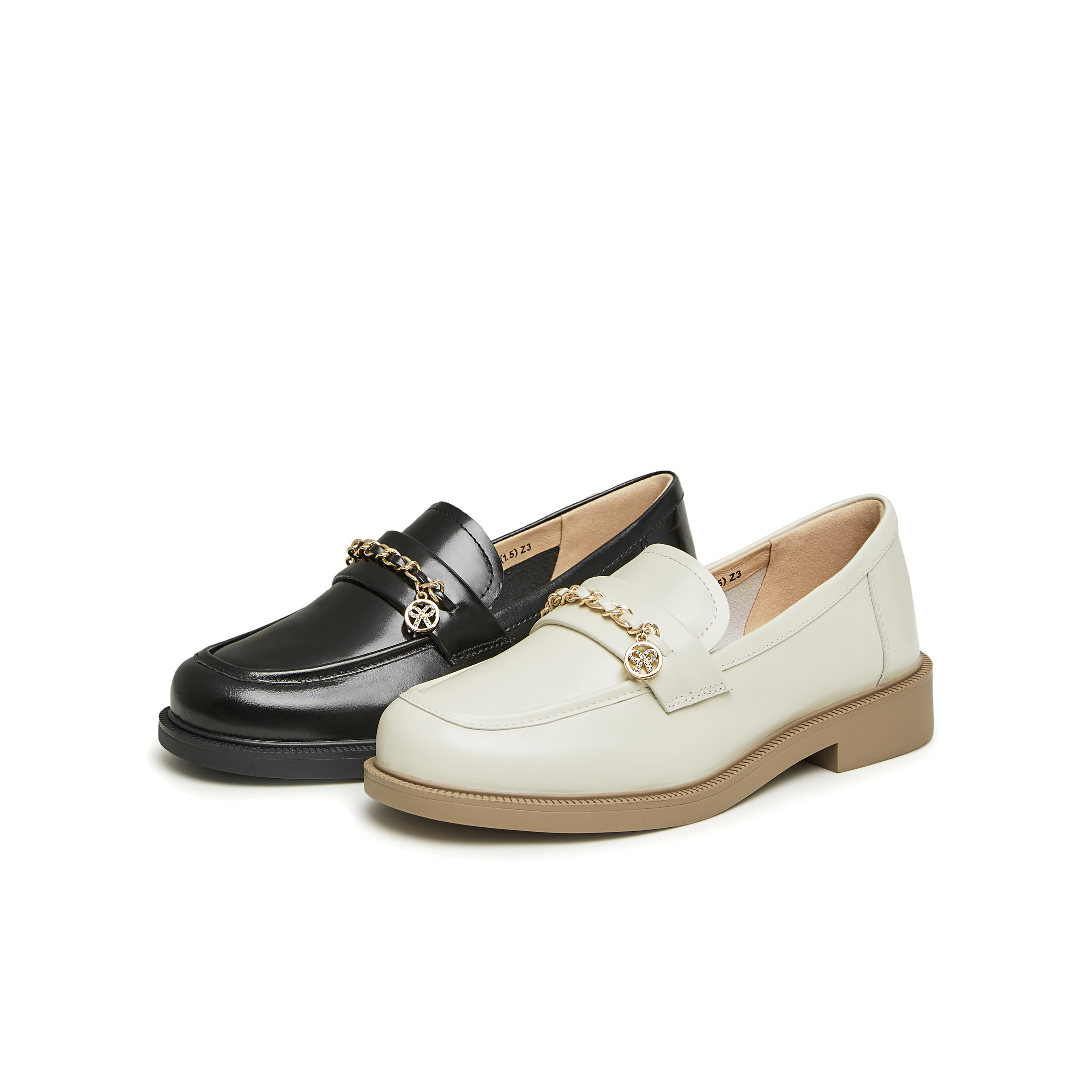 天美意春新款商场同款厚底舒适通勤单鞋女乐福鞋CXC32AA4,淘宝优惠券,粉丝福利购,淘宝优惠卷