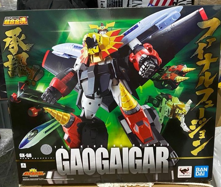 全新现货 万代 超合金魂 勇者王 GAOGAIGER 狮子王凯 GX-68 再版 - 图0