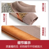 Утепленный пуховик для матери, демисезонный удерживающий тепло базовый приятный телу свитер, 50 лет, для среднего возраста