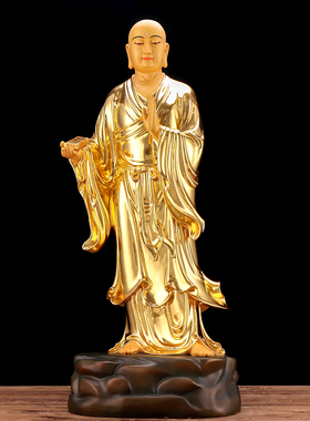 手工贴坐骑地藏公道火焰谛听佛像