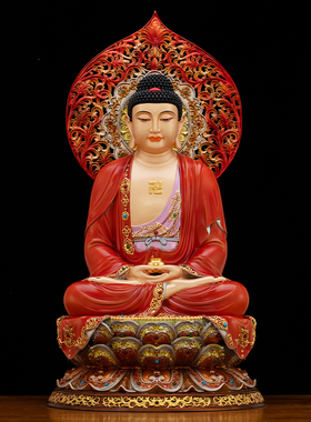 纯铜娑婆三圣观音佛像地藏王摆件