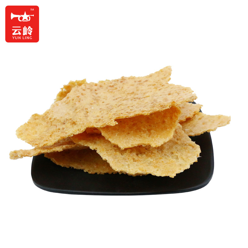 云岭手工320g安徽特产农家原味锅巴 云岭星火食品膨化食品
