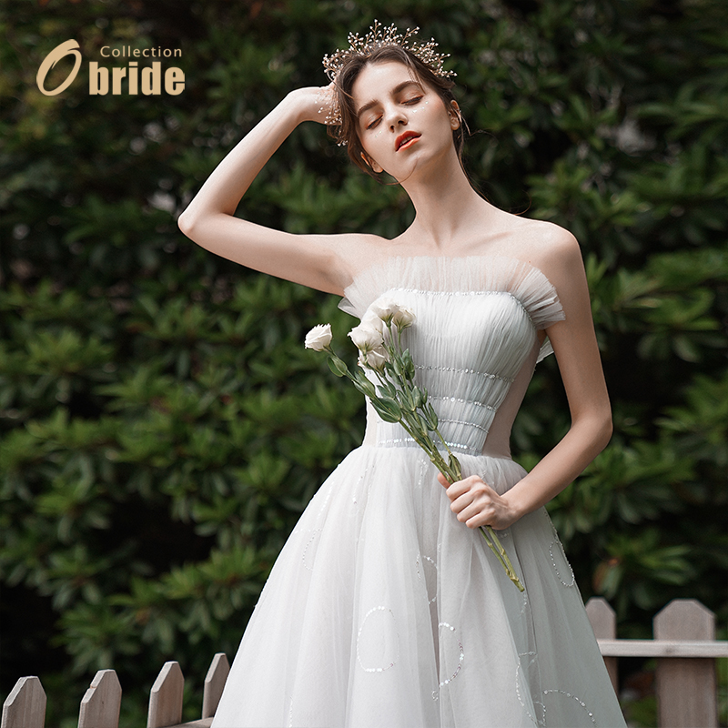 obride【清梦】新款原创出门纱婚纱 obride婚纱