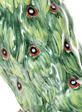 蒂高美居欧式风工艺品书桌灯孔雀