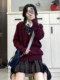 Japanese original jk college style cardigan v-neck sweater