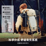 Вместительный и большой износостойкий рюкзак для кемпинга для путешествий подходит для пеших прогулок